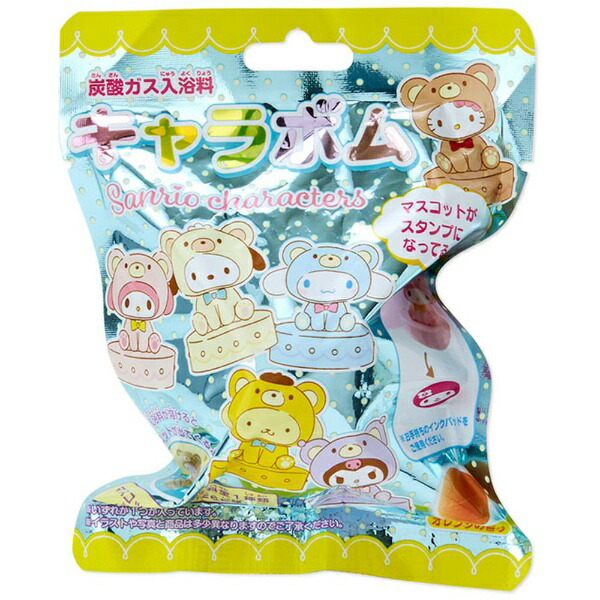 サンリオキャラクターズ　キャラボム（炭酸ガス入浴料）マスコットスタンプ