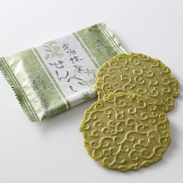 伊藤久右衛門 宇治抹茶せんべい うす葉みどり 枚 化粧箱