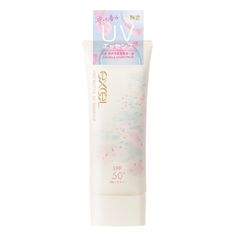 エクセル プロテクティブ UVエッセンス 02 サクラ＆カモミール(60g)