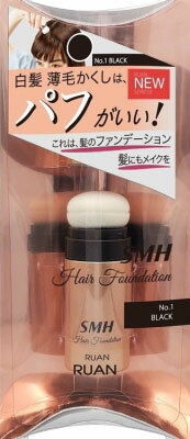 SMHヘアファンデーション<スティックタイプ>No1ブラック 3gの商品画像