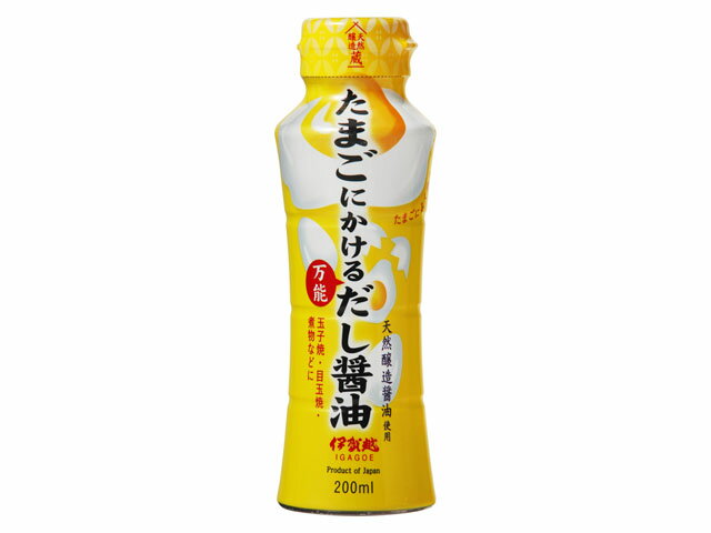 伊賀越 たまごにかけるだししょうゆ 200ml