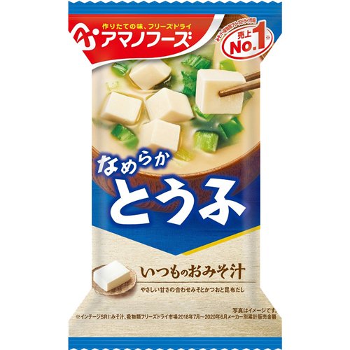 アマノフーズ いつものおみそ汁 とうふ(10g*1食入)