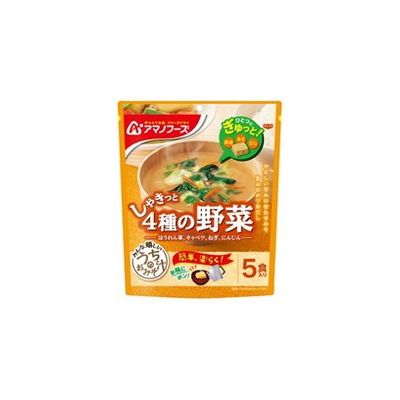 アマノフーズ うちのおみそ汁 4種の野菜 5食 40.5g