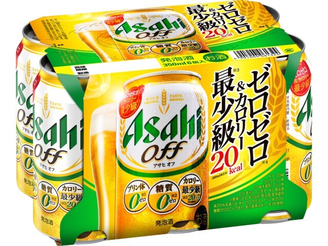 アサヒ オフ 6缶パック 350X6の商品画像