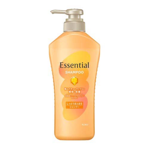 エッセンシャル しっとりまとまる シャンプー ポンプ(450ml)