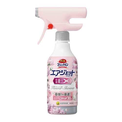 バスマジックリン エアジェット 除菌EX フラワーシャワーの香り 本体 390ml
