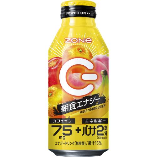 サントリー ＺＯＮｅモーニングエナジー４００Ｂ缶ＣＰ付
