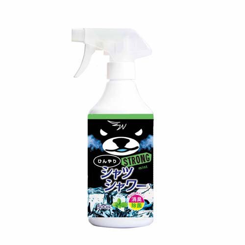 ひんやりシャツシャワー ストロング ミントの香り 本体(500ml)