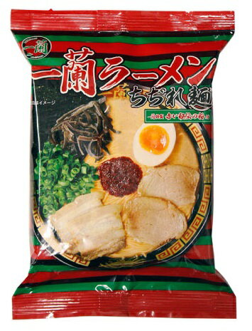 一蘭 一蘭ラーメンちぢれ麺 1食 県外 132g
