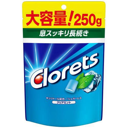 クロレッツXP クリアミント スタンドパウチ(250g)