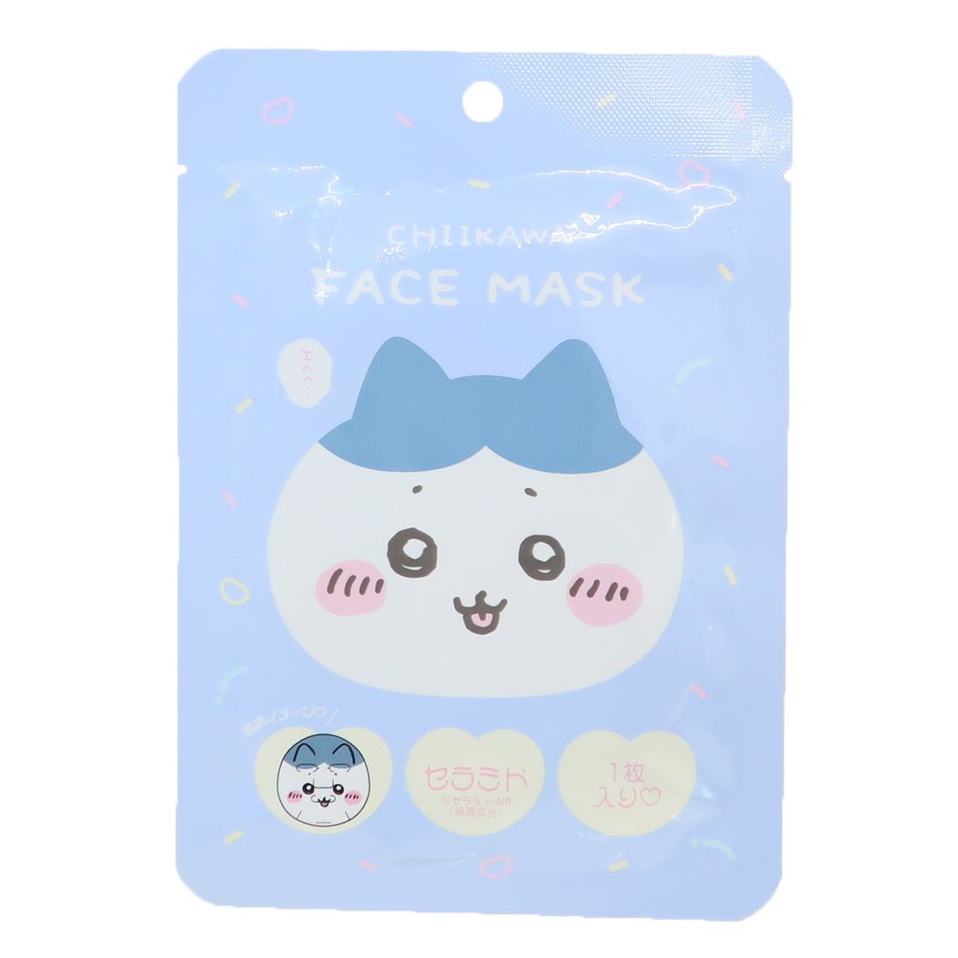 ちいかわ　フェイスマスク　ハチワレ