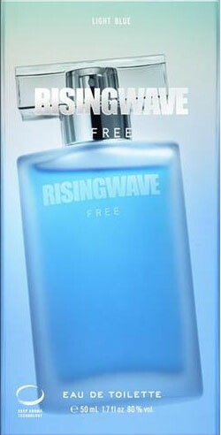 ライジングウェーブ フリー ライトブルー オードトワレ 50ml
