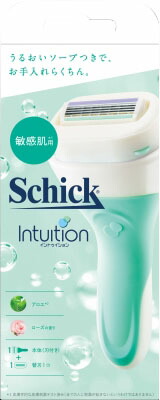 イントゥイション 敏感肌用 ホルダー(刃付き+替刃1コ)