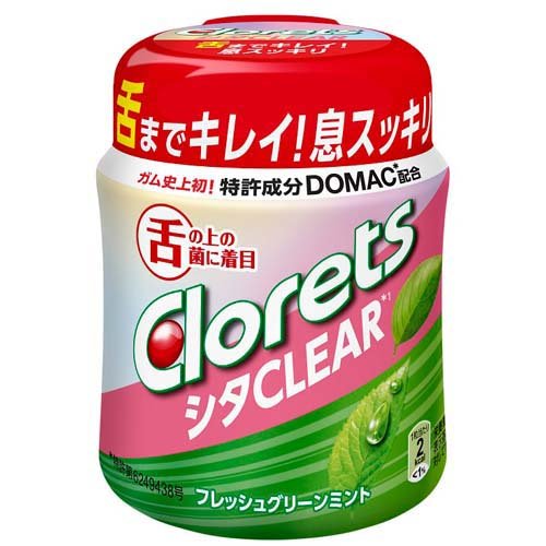 クロレッツ シタクリア フレッシュグリーンミント ボトルR(121g)