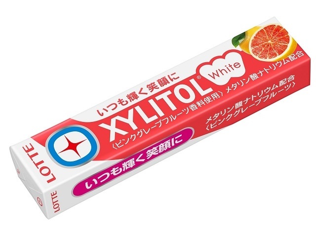 ロッテ キシリトールホワイト ピンクグレープフルーツ 14粒