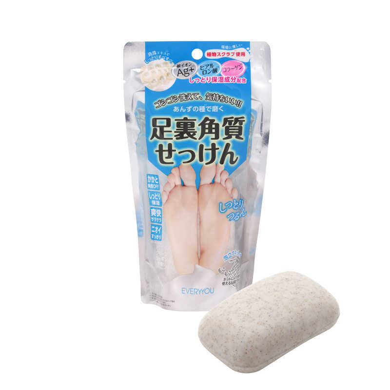 足裏角質石けん クリーンシャボン 80gの商品画像