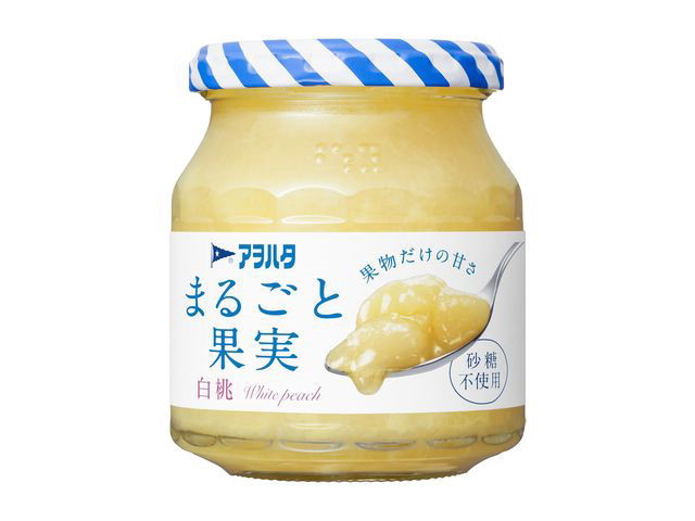 アヲハタ まるごと果実 白桃(250g)