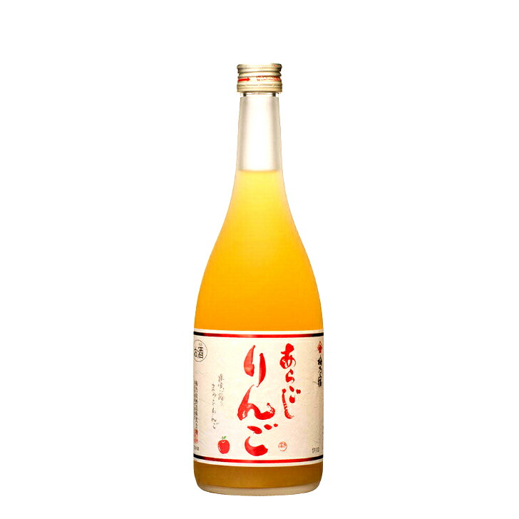 梅乃宿 あらごしりんご(限定) 720ml