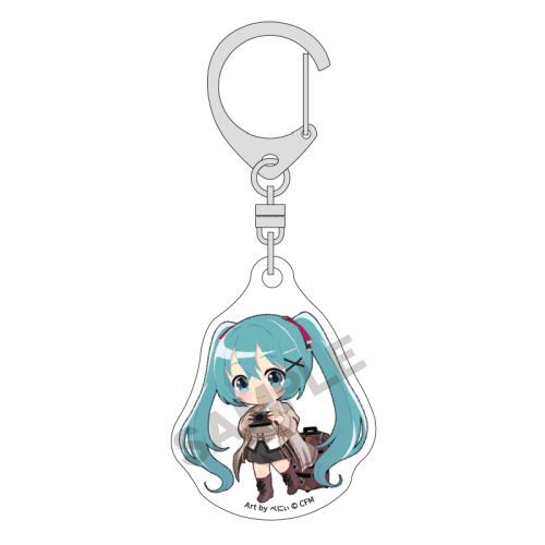 初音ミク ミニアクリルキーホルダー レッド グッズ