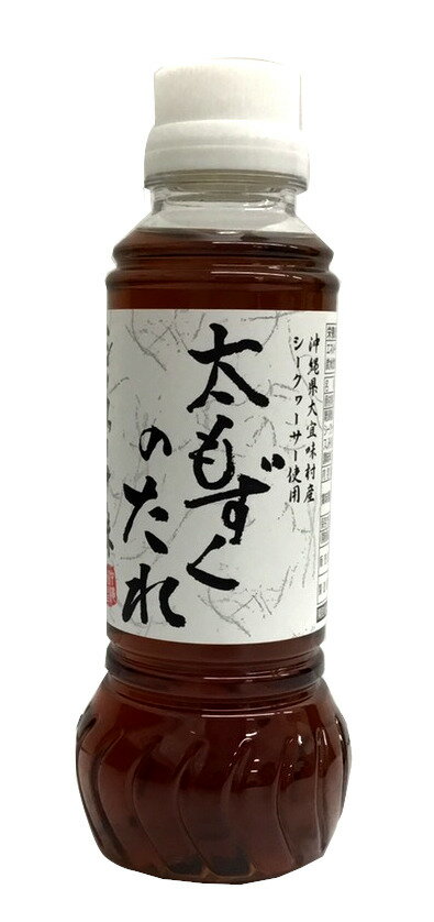 沖縄海星物産 太もずくのたれ シークヮーサー味 280ml