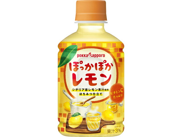ポッカサッポロフード＆ビバレッジ ぽっかぽかレモン２７５ｍｌＰＥＴＣ