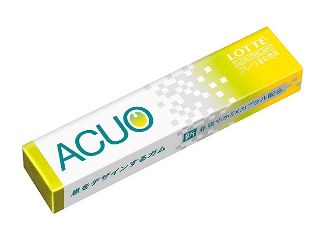 ロッテ ACUO クリアシトラスミント 14粒