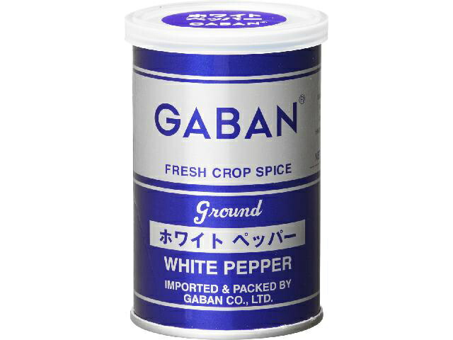 ハウス食品 ギャバン６５ｇホワイトペッパー　缶