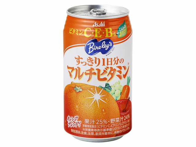 アサヒ飲料 バヤリース１日分のビタミン缶３５０
