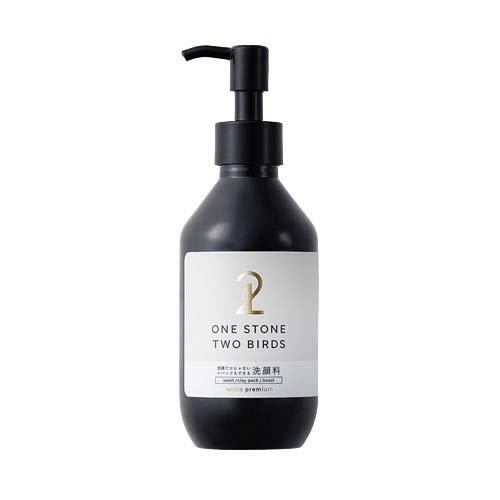 ワンストーンツーバーズ パックもできる洗顔料 ホワイトプレミアム(150ml)