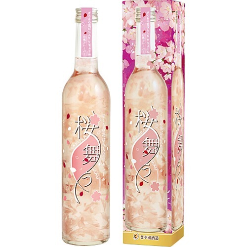 豊幸園酒造 桜舞う 化粧箱 498ml