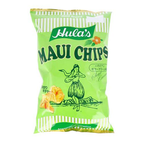 フラ印 マウイチップス ハワイアンサワークリーム味(140g)