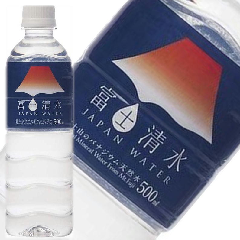 ミツウロコビバレッジ 富士清水 JAPAN WATER 500ml