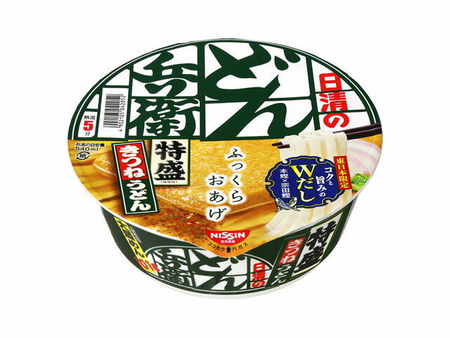 日清食品 どん兵衛 特盛きつねうどん 131g