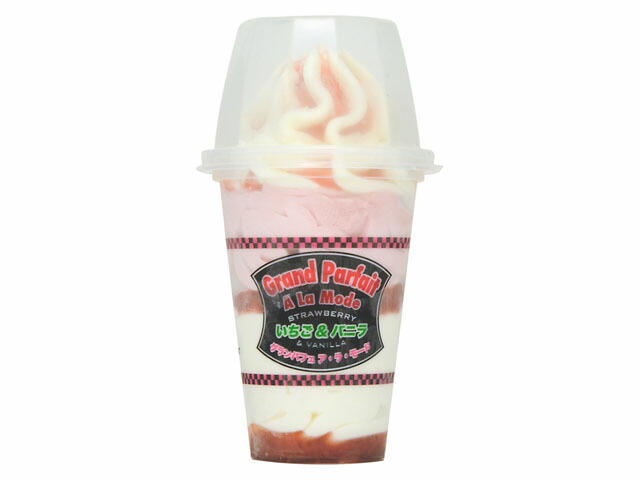 赤城乳業 グランパフェアラモード いちご&バニラ 400ml