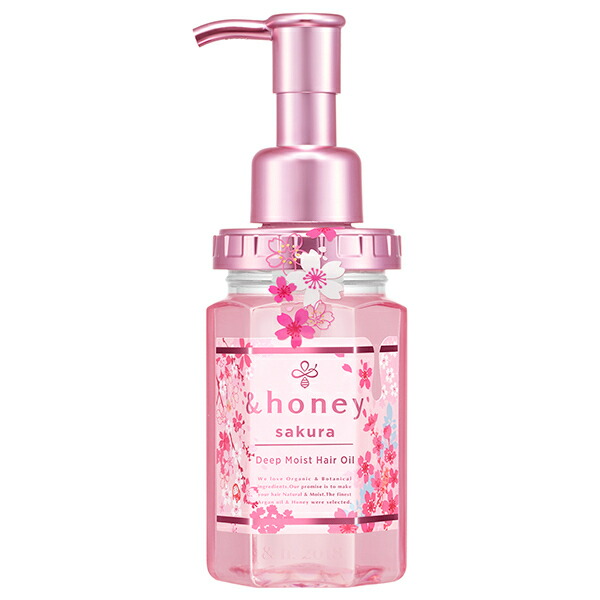アンドハニー サクラDMヘアオイル24 100ml