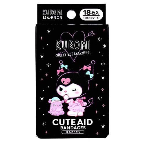 キャラクターばんそうこう CUTE AID クロミ(18枚入)