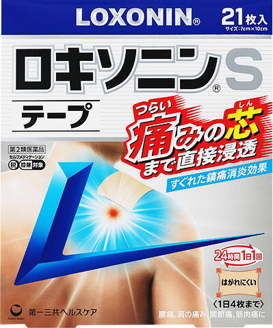 ロキソニンSテープ 21枚