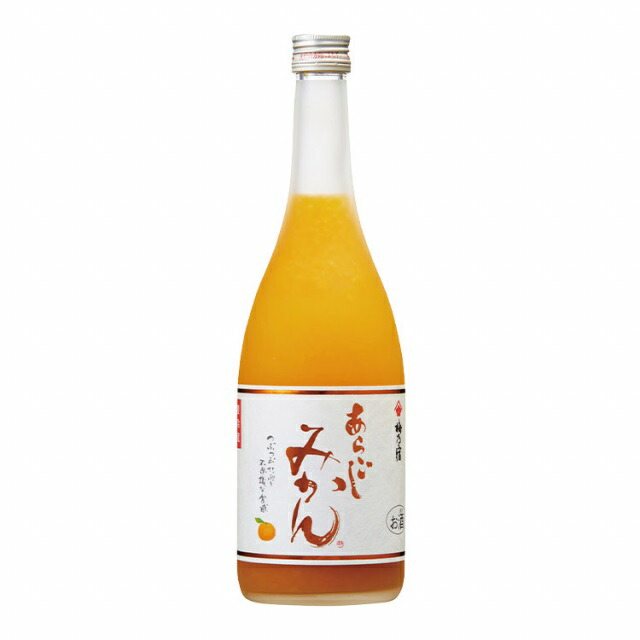 梅乃宿 あらごしみかん(限定) 720ml