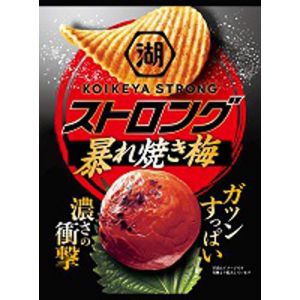 湖池屋 ストロングポテトチップス 暴れ焼き梅 52g
