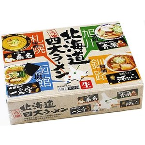 アイランド食品 銘店ラーメン 北海道4大ラーメン 箱入 678g