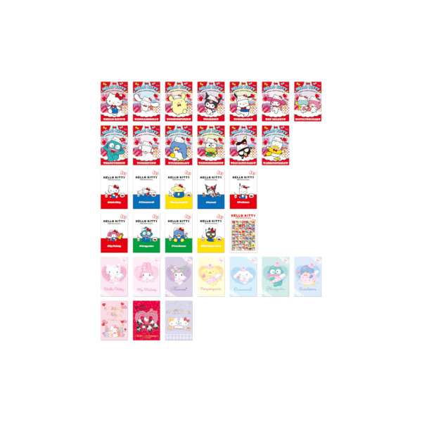 サンリオキャラクターズ　ウエハース５