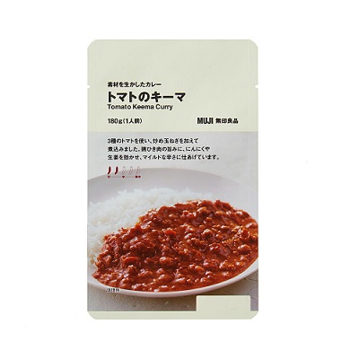 無印良品 素材を生かしたカレー トマトのキーマ 180g