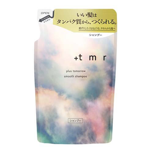 プラストゥモロー(+tmr) スムース シャンプー つめかえ用(400ml)
