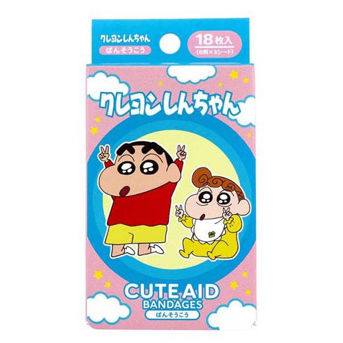キャラクターばんそうこう CUTE AID クレヨンしんちゃん PKMK(18枚入)