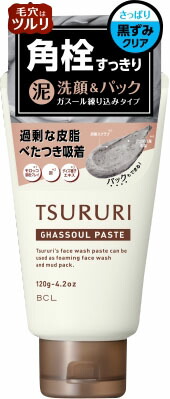 ツルリ 洗顔ペースト ガスール 120g