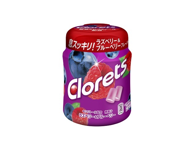 モンデリーズ・ジャパン クロレッツXP ラズベリー&ブルーベリー ボトル 140g