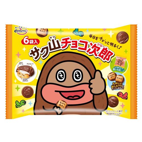 サク山チョコ次郎  ファミリーパック(96g(16g×6))
