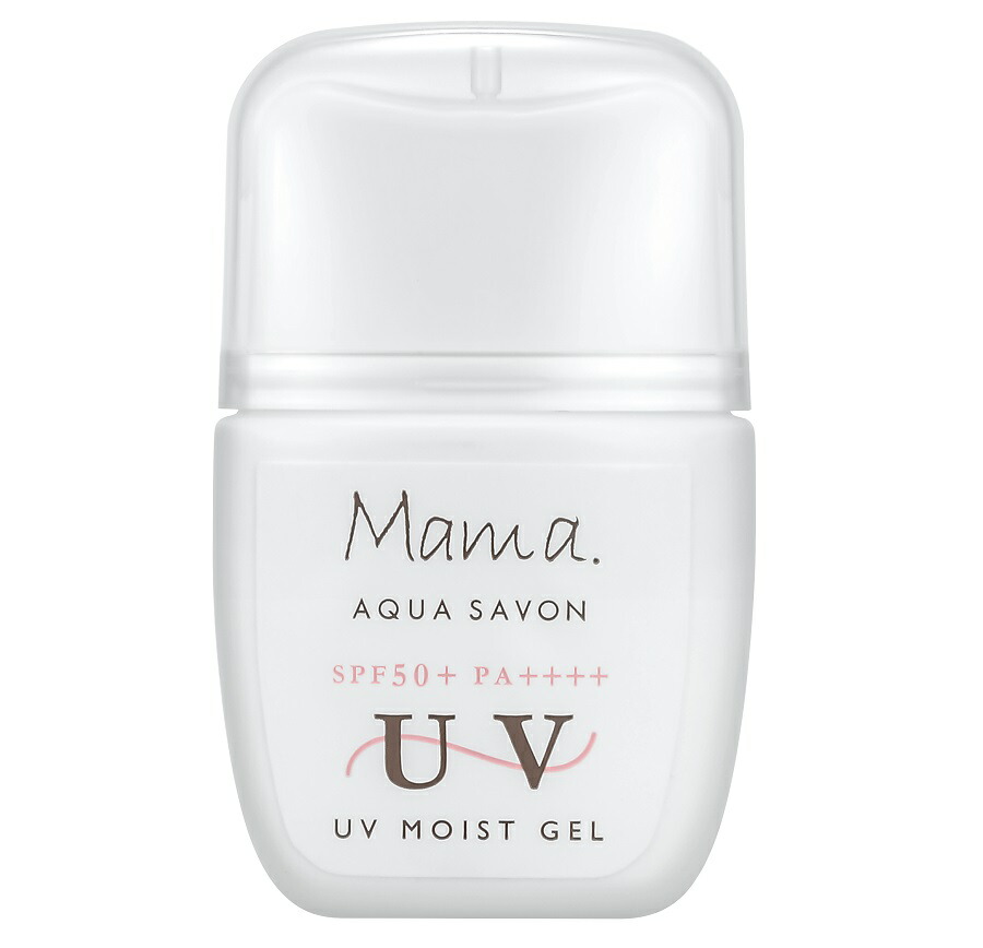 アクアシャボン｜AQUA SAVON ママ アクア シャボン UVモイストジェル フラワーアロマの香り 23s 30g SPF50+/PA++++