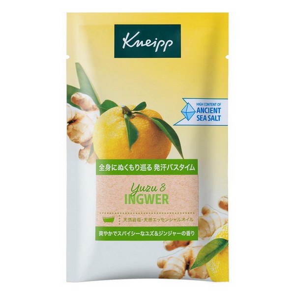 クナイプ バスソルト ユズ&ジンジャー 50g