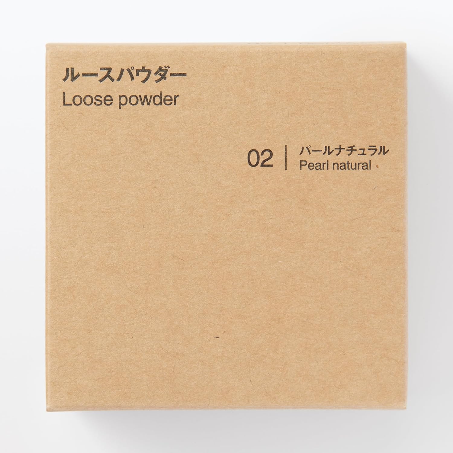 無印良品 パールナチュラル ルースパウダー・18g
